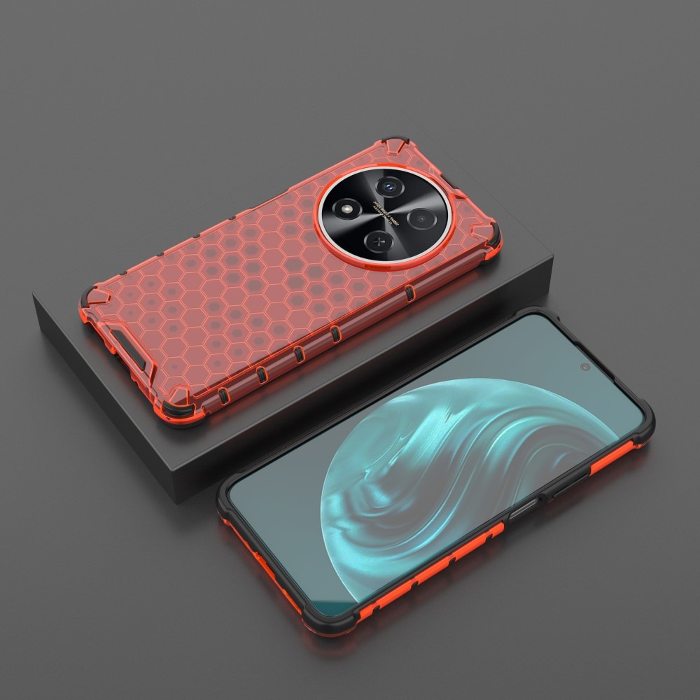 Méz tartós borítás Huawei Nova 12i készülékhez - piros