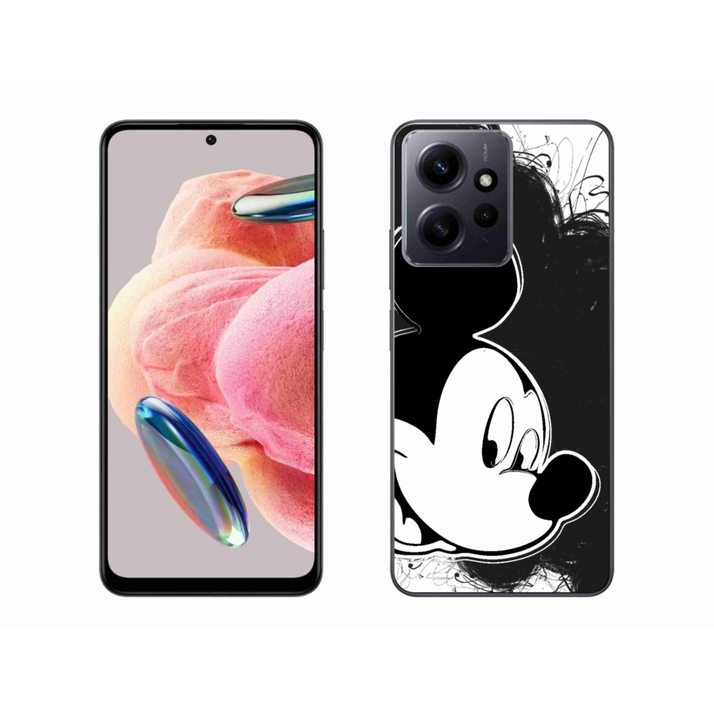 Gél borítás mmCase a Xiaomi Redmi Note 12 4G-hez - mickey egér 1