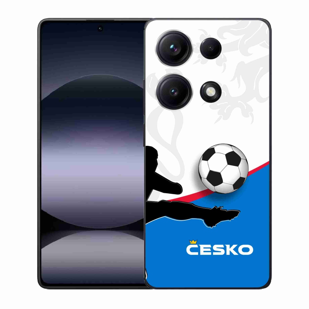 Gél borítás mmCase a Xiaomi Redmi Note 14S - futball Csehország 3