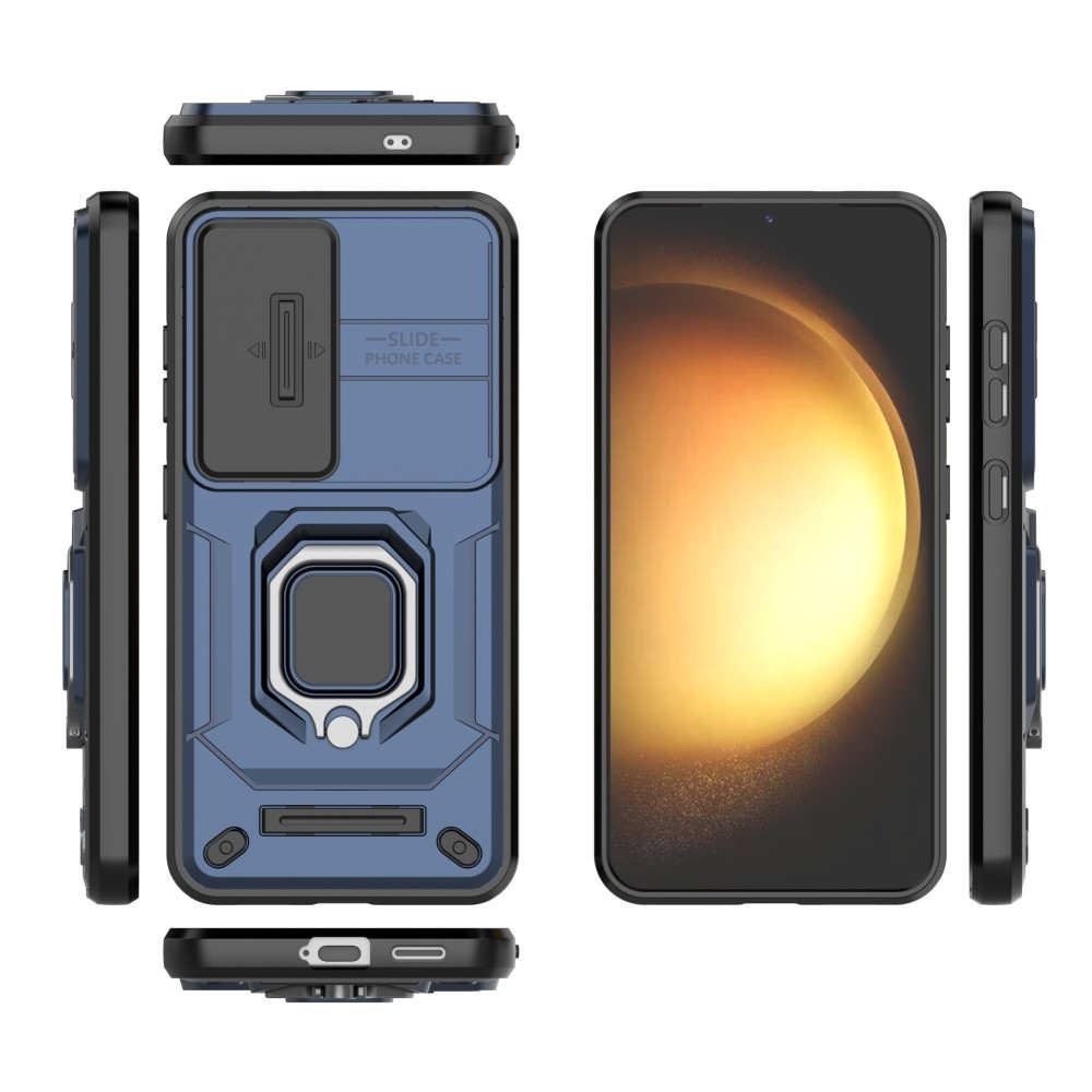 Lencseálló borítás Samsung Galaxy S25 készülékhez - kék