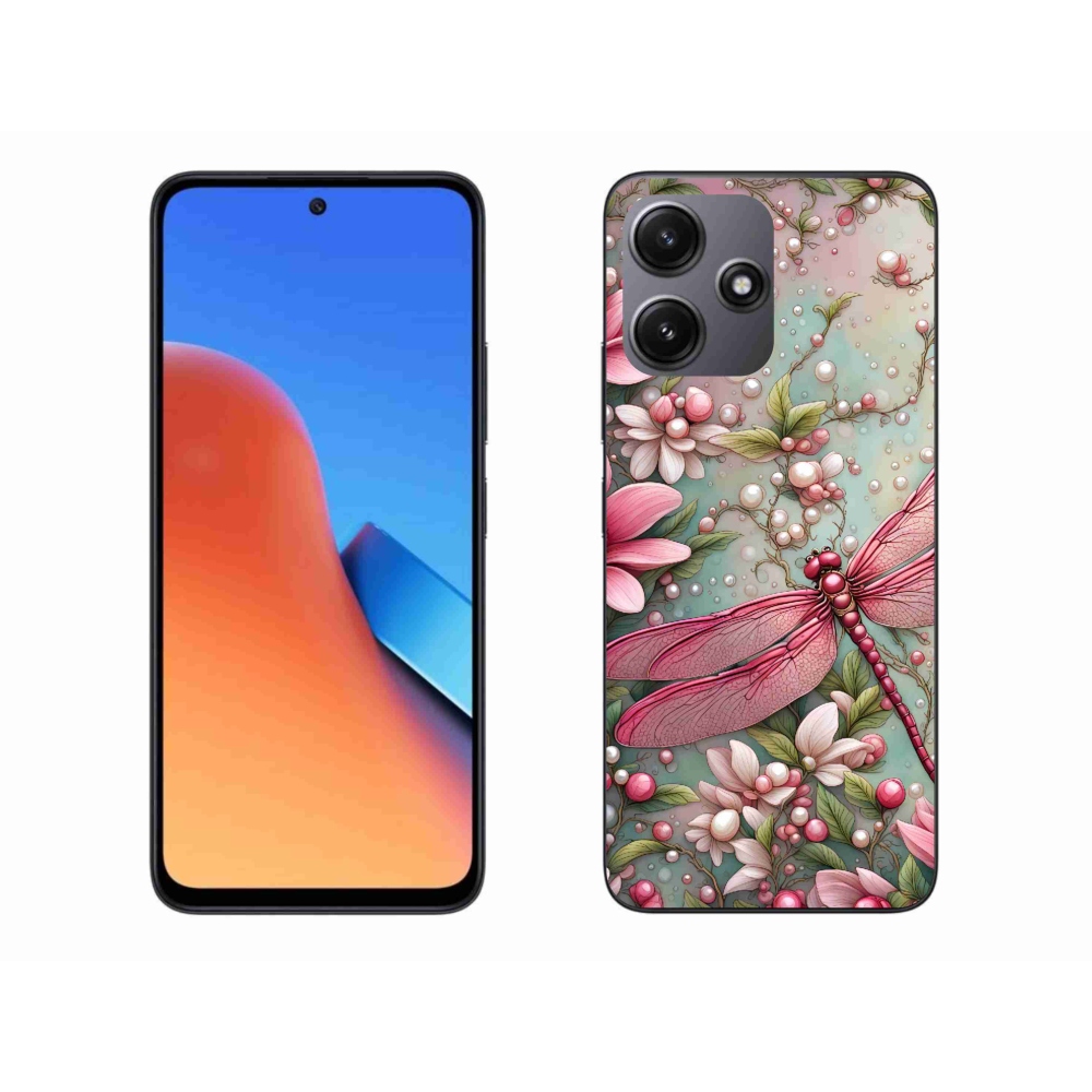 Gél borítás mmCase a Xiaomi Redmi 12 5G számára - szitakötő