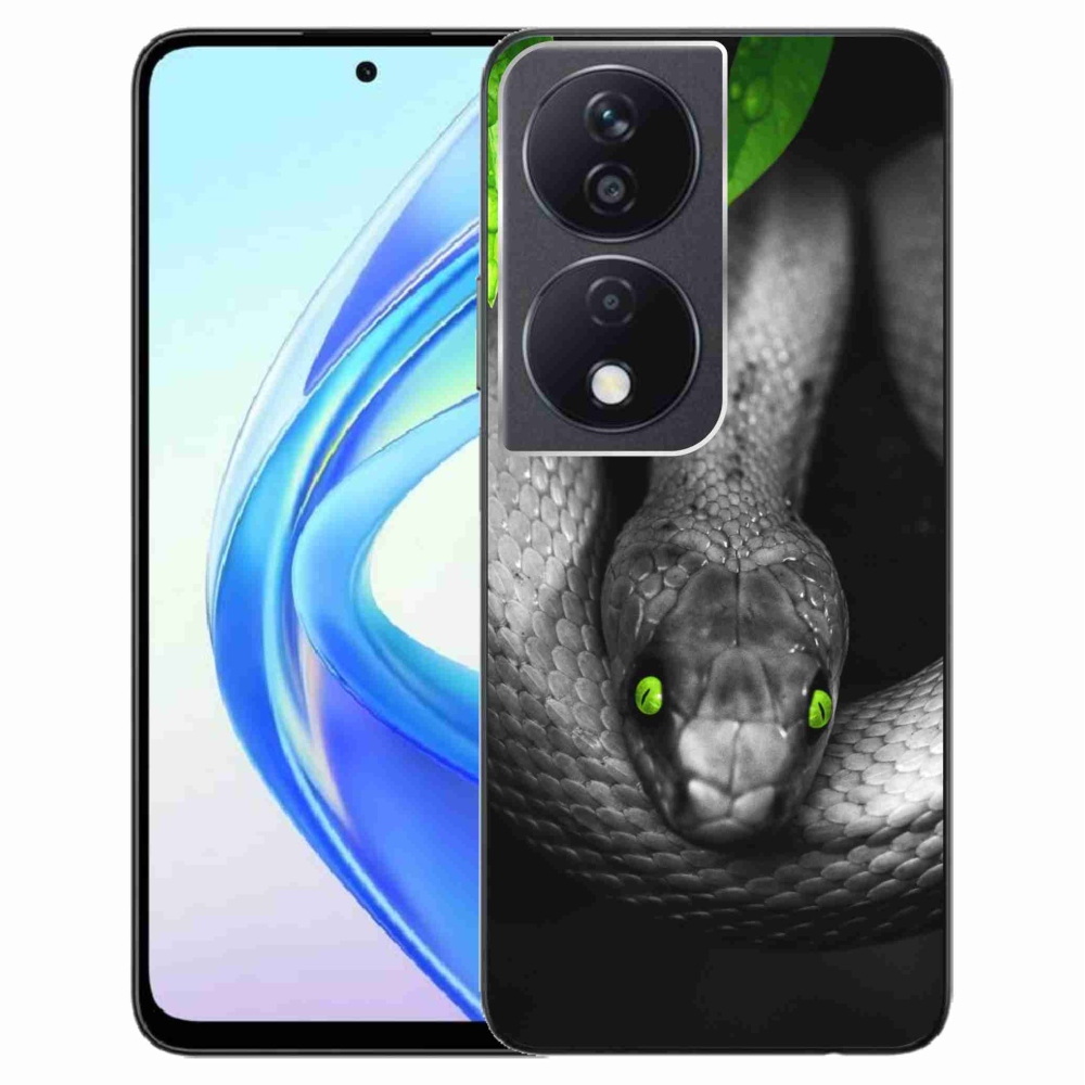Zselés borítás mmCase a Honor X7b/Honor 90 Smart készülékhez - kígyó