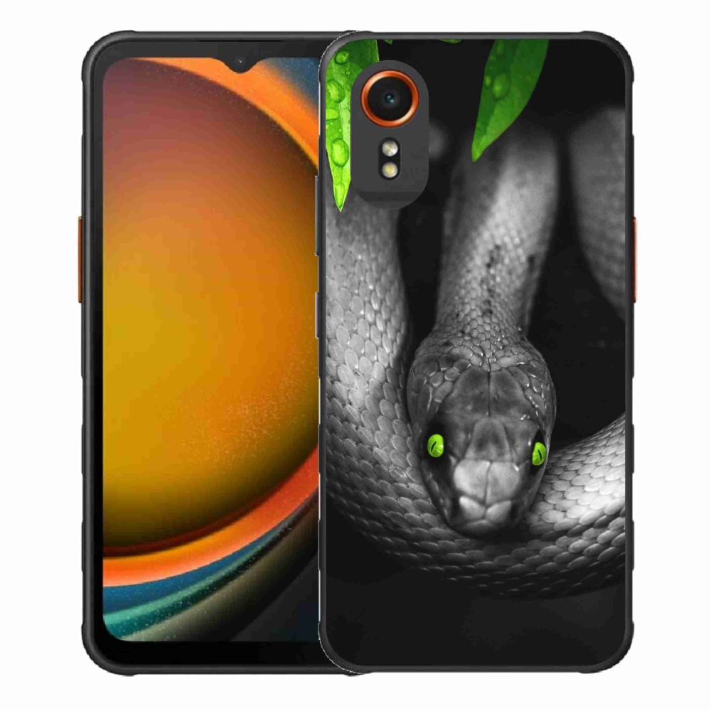 Gél borítás mmCase Samsung Galaxy Xcover 7 - kígyóhoz