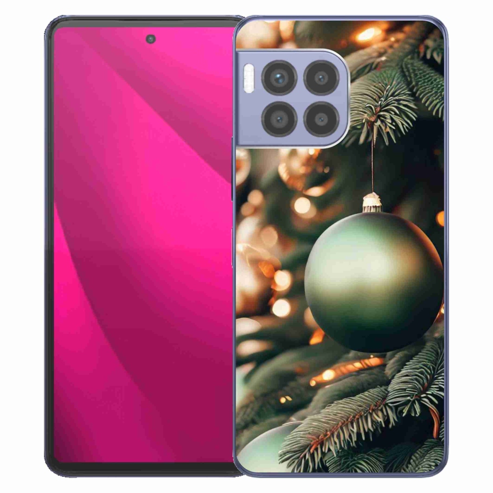 Zselés borítás mmCase a T-Mobile T Phone 2 Pro készülékhez - Karácsonyi dekorációk 1