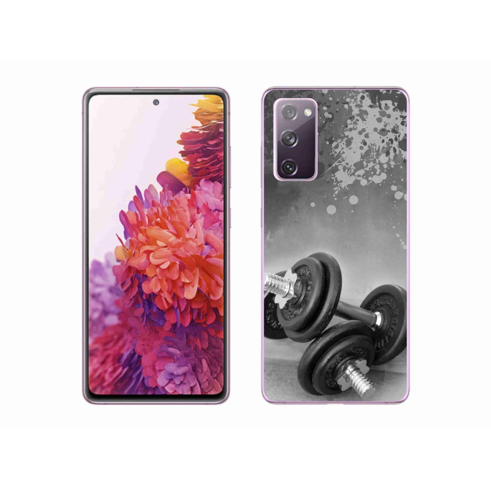 Zselés borítás mmCase Samsung Galaxy S20 FE készülékhez - súlyzók 1