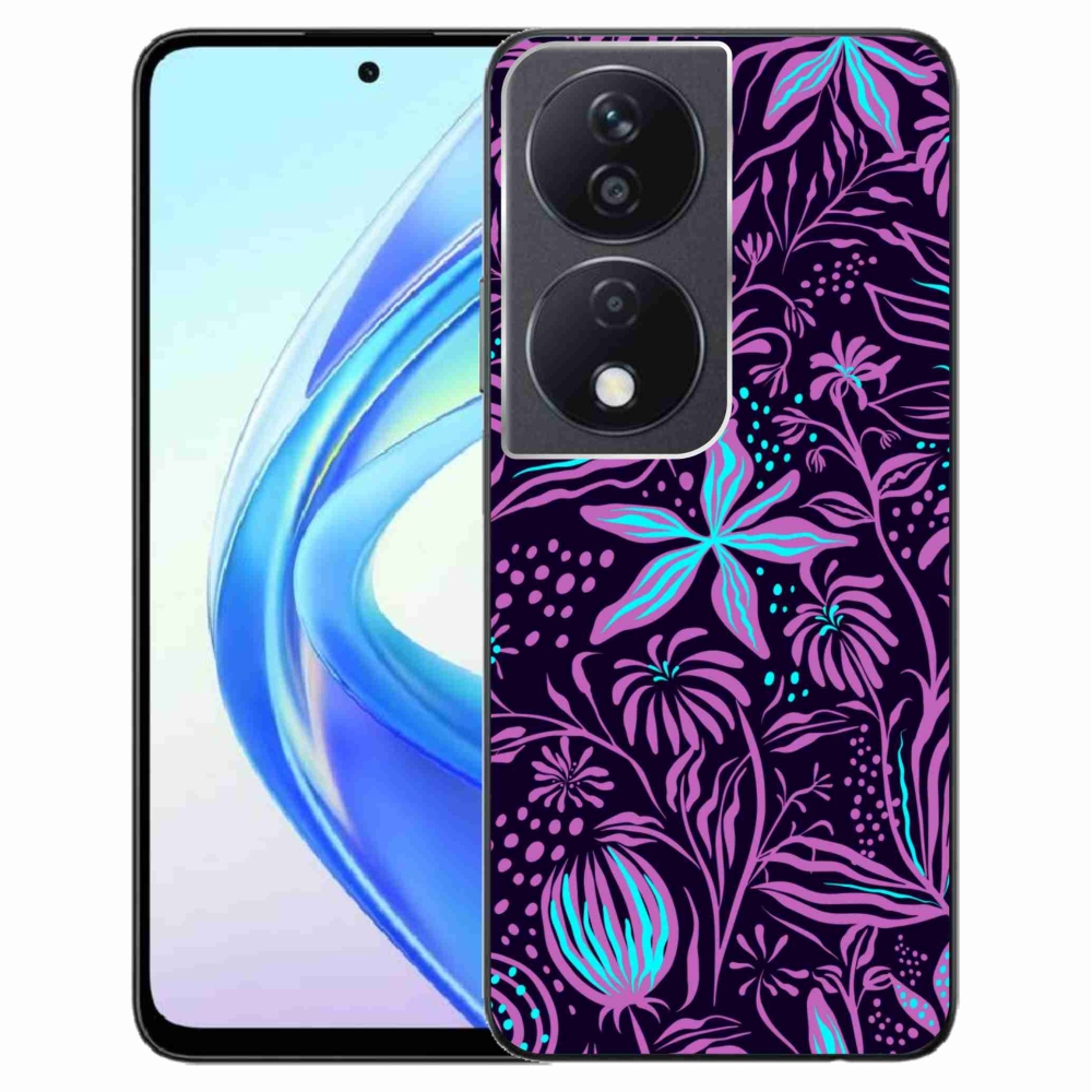 Zselés borítás mmCase a Honor X7b/Honor 90 Smart készülékhez - virágok 2