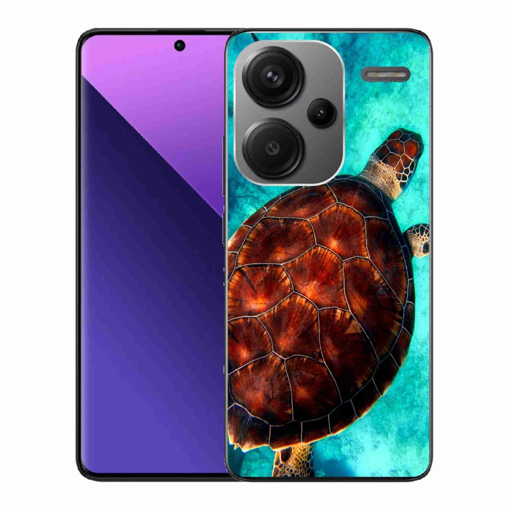 Gél borítás mmCase a Xiaomi Redmi Note 13 Pro+ 5G számára - teknősbéka