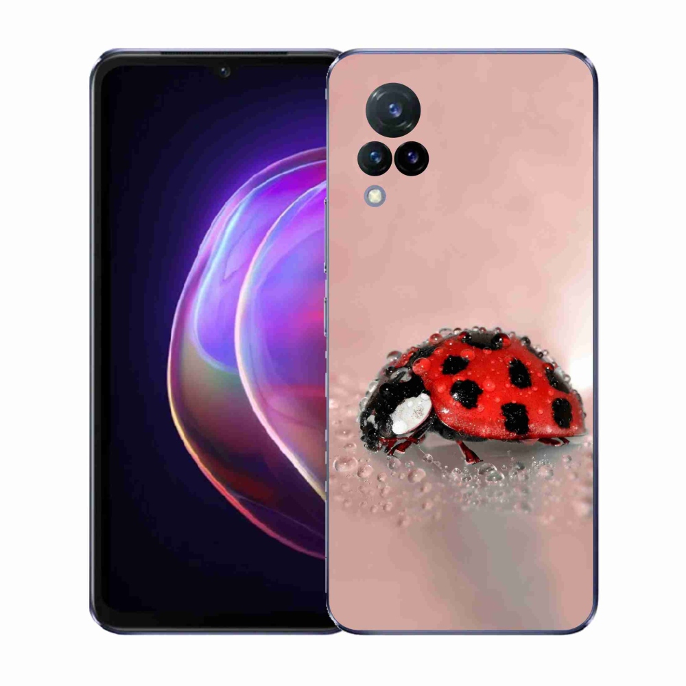 Gél borítás mmCase a Vivo V21 4G/5G készülékhez - katicabogár