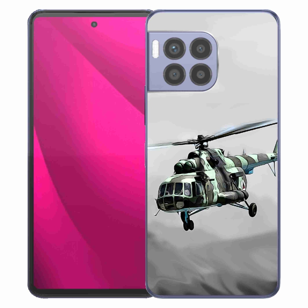 Zselés borítás mmCase a T-Mobile T Phone 2 Pro készülékhez - katonai helikopter