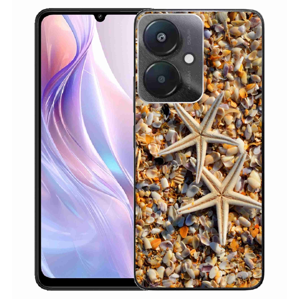Gél borítás mmCase a Xiaomi Redmi 13C 5G számára - tengeri csillag