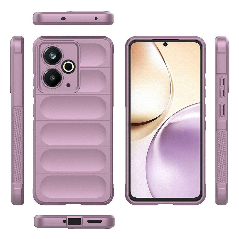 Rugg tartós zselés tok a Realme 14T 5G készülékhez - világos lila