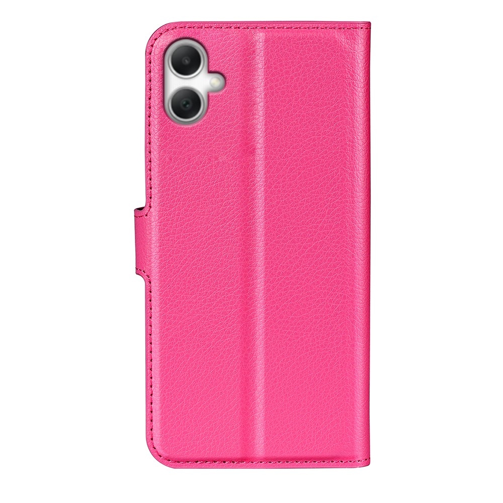 Litchi könyv tok Samsung Galaxy A07 4G - rózsaszínű