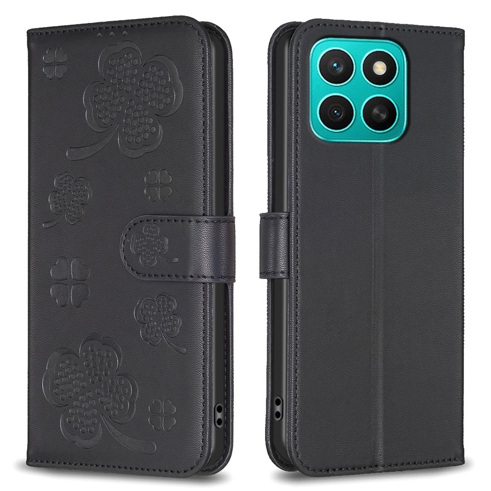 Clover könyvtáska Honor X8c-hez - fekete