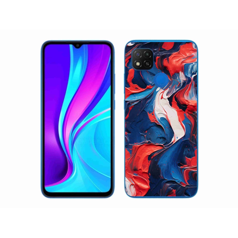 Gél borító mmCase a Xiaomi Redmi 9C-hez - absztrakt motívum 7