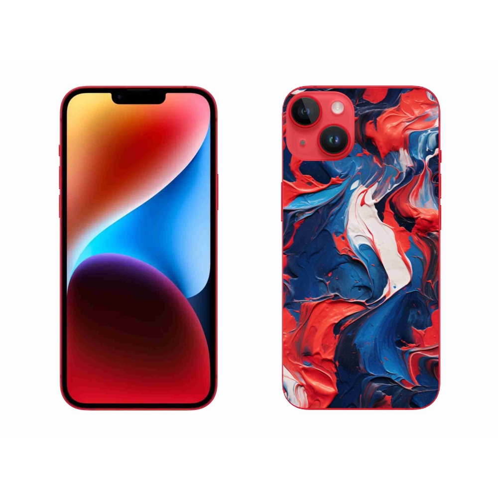 Gél borítás mmCase iPhone 14 Plus készülékhez - absztrakt motívum 7