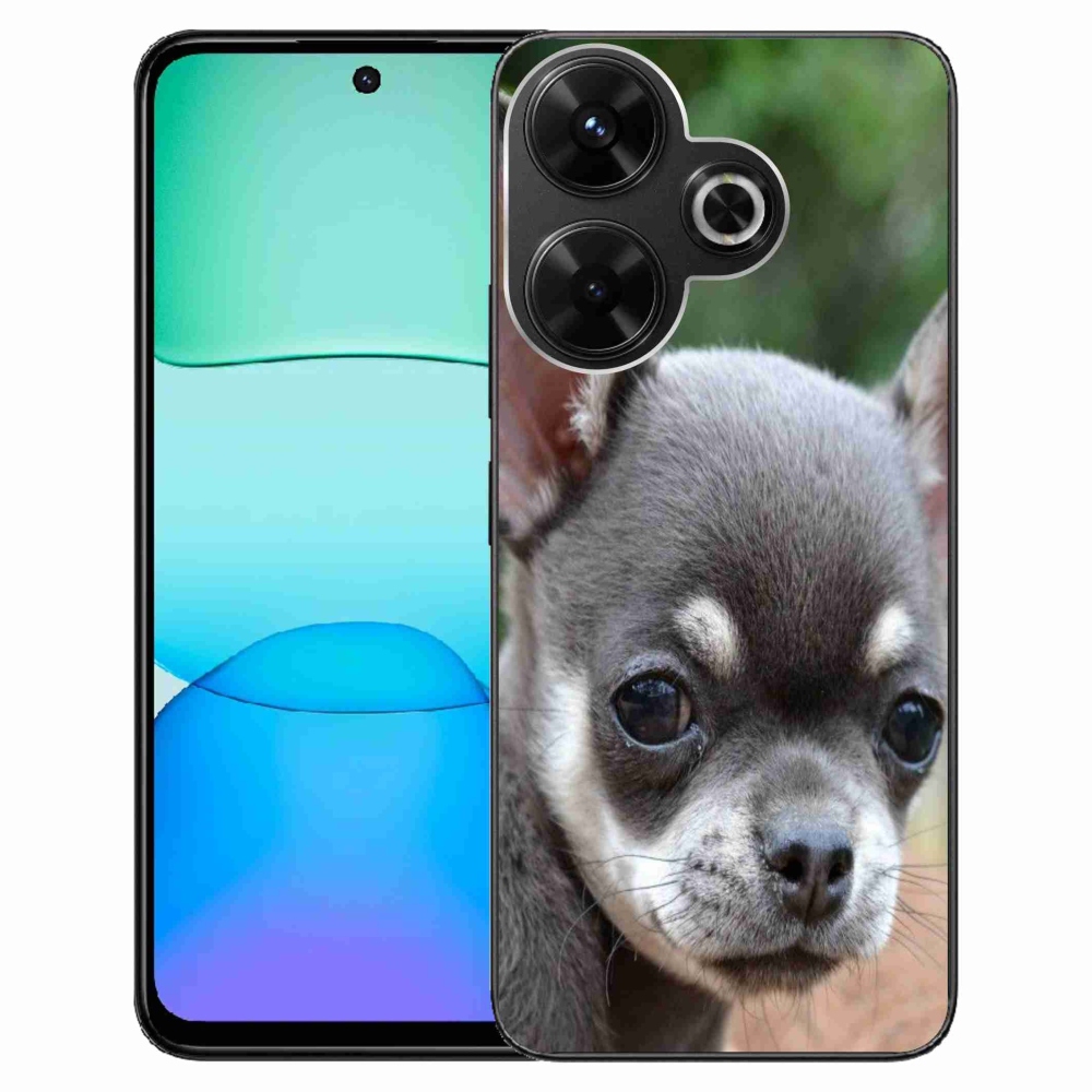 Gél tok mmCase a Xiaomi Redmi 13 4G/Poco M6 4G - chihuahua számára