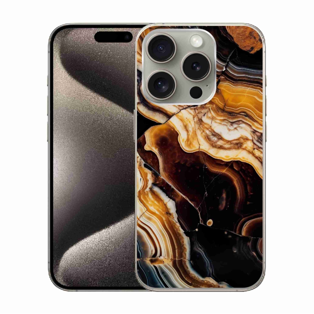 Gél borítás mmCase iPhone 15 Pro készülékhez - absztrakt motívum 26