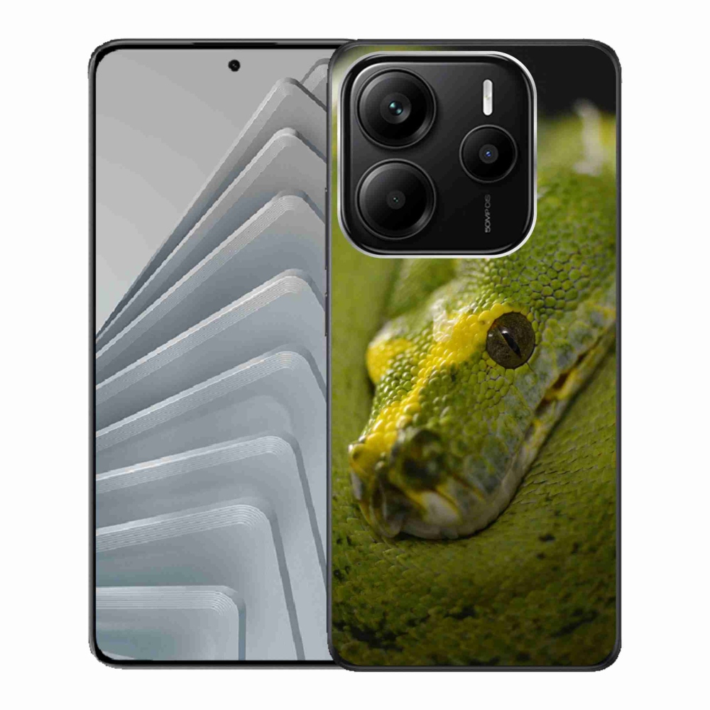 Gél borítás mmCase a Xiaomi Redmi Note 14 5G-hez - kígyó 2