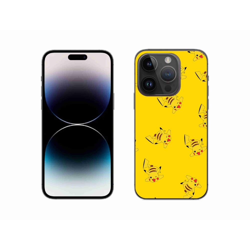 Zselés borítás mmCase iPhone 14 Pro készülékhez - pikachu