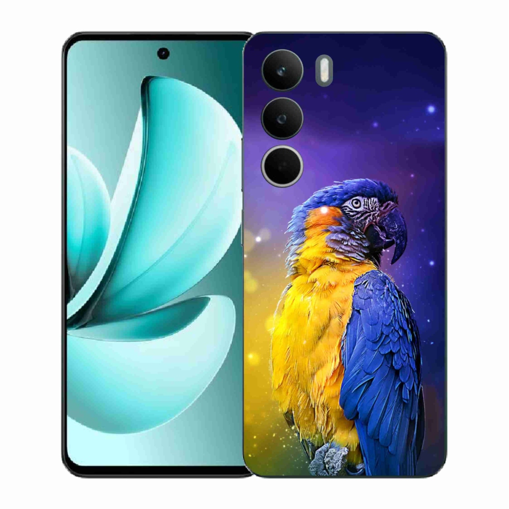 Zselés borítás mmCase a Realme C71 készülékhez - papagáj ara 1