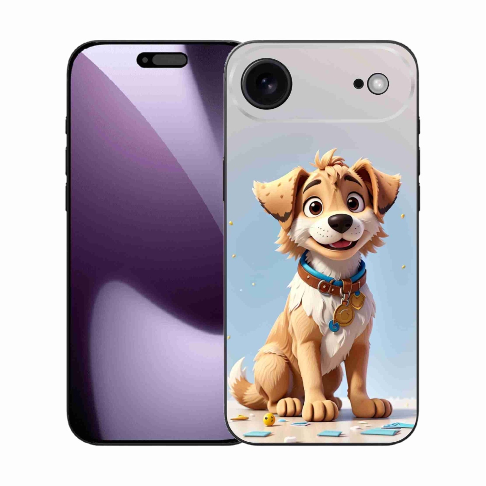 Gél borítás mmCase iPhone 17 Air készülékhez - rajzfilm kiskutya