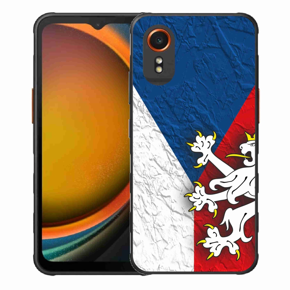 Gél borítás mmCase Samsung Galaxy Xcover 7 - cseh zászló 1