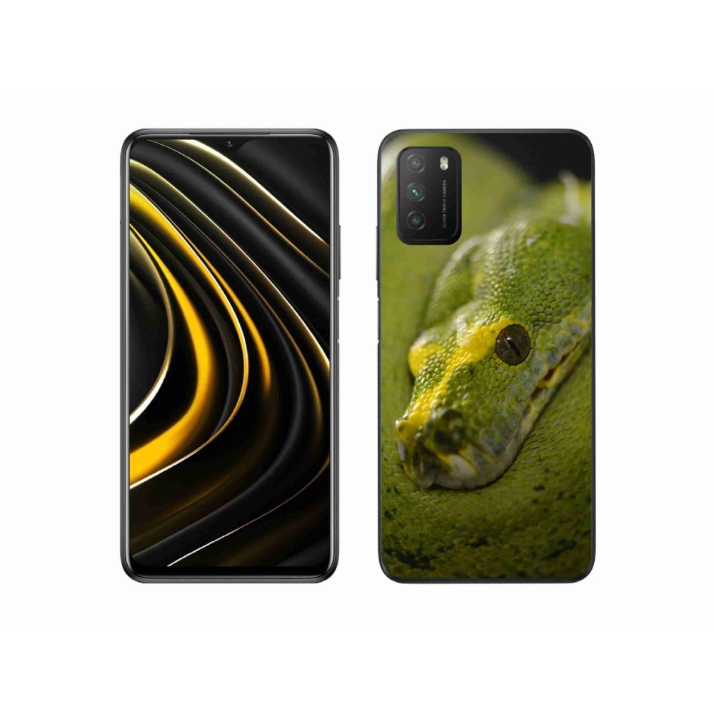Gél borítás mmCase a Xiaomi Poco M3-hoz - kígyó 2