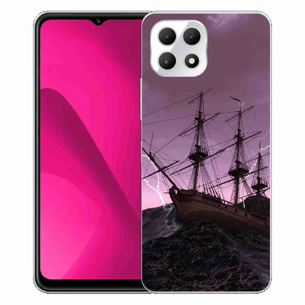 Zselés borítás mmCase a T-Mobile T Phone 2 készülékhez - hajó a viharban