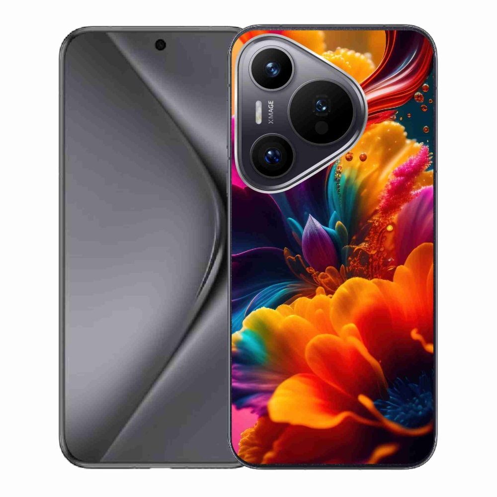 Zselés borítás mmCase a Huawei Pura 70 készülékhez - absztrakt motívum 2