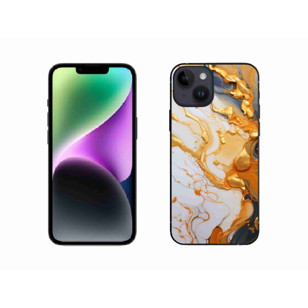 Gél borítás mmCase iPhone 14 készülékhez - absztrakt motívum 6