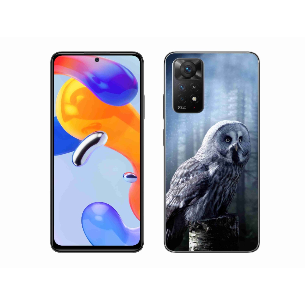 Gél borítás mmCase a Xiaomi Redmi Note 11 Pro 4G/5G számára - bagoly