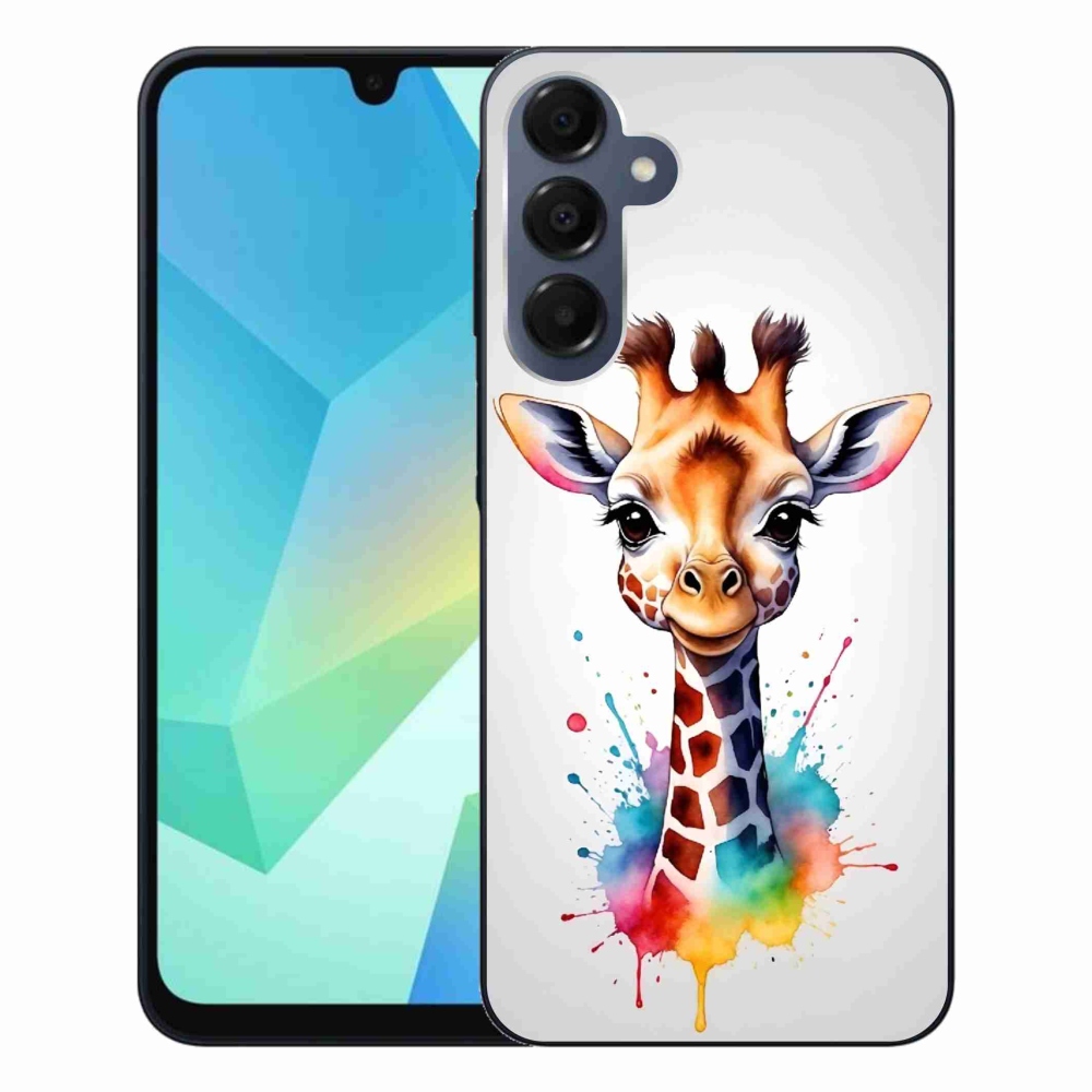 Zselés borítás mmCase Samsung Galaxy A16 4G/5G - zsiráf 1