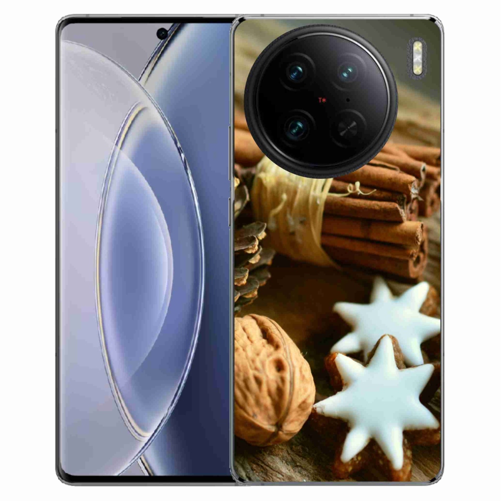 Gél borítás mmCase a Vivo X90 Pro készülékhez - fahéj és mézeskalács