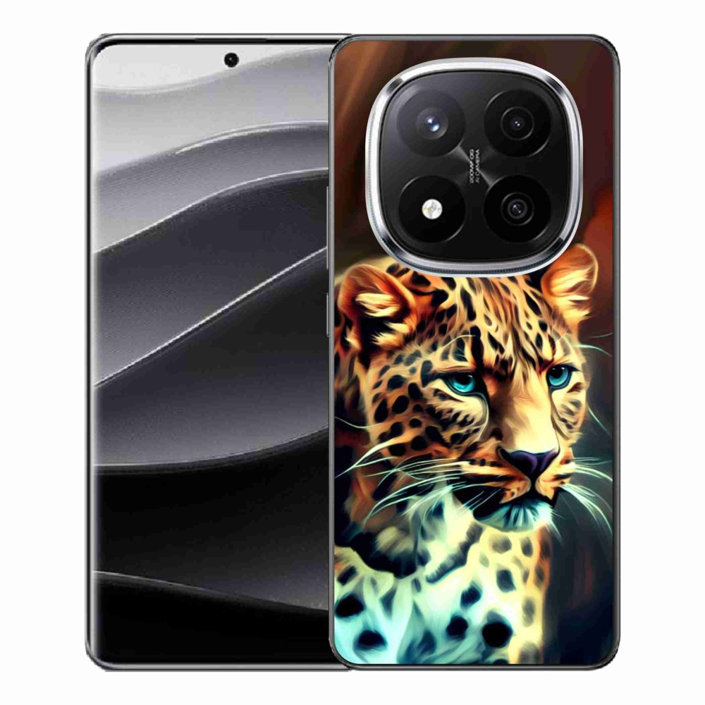 Gél borítás mmCase a Xiaomi Redmi Note 14 Pro+ 5G számára - leopárd