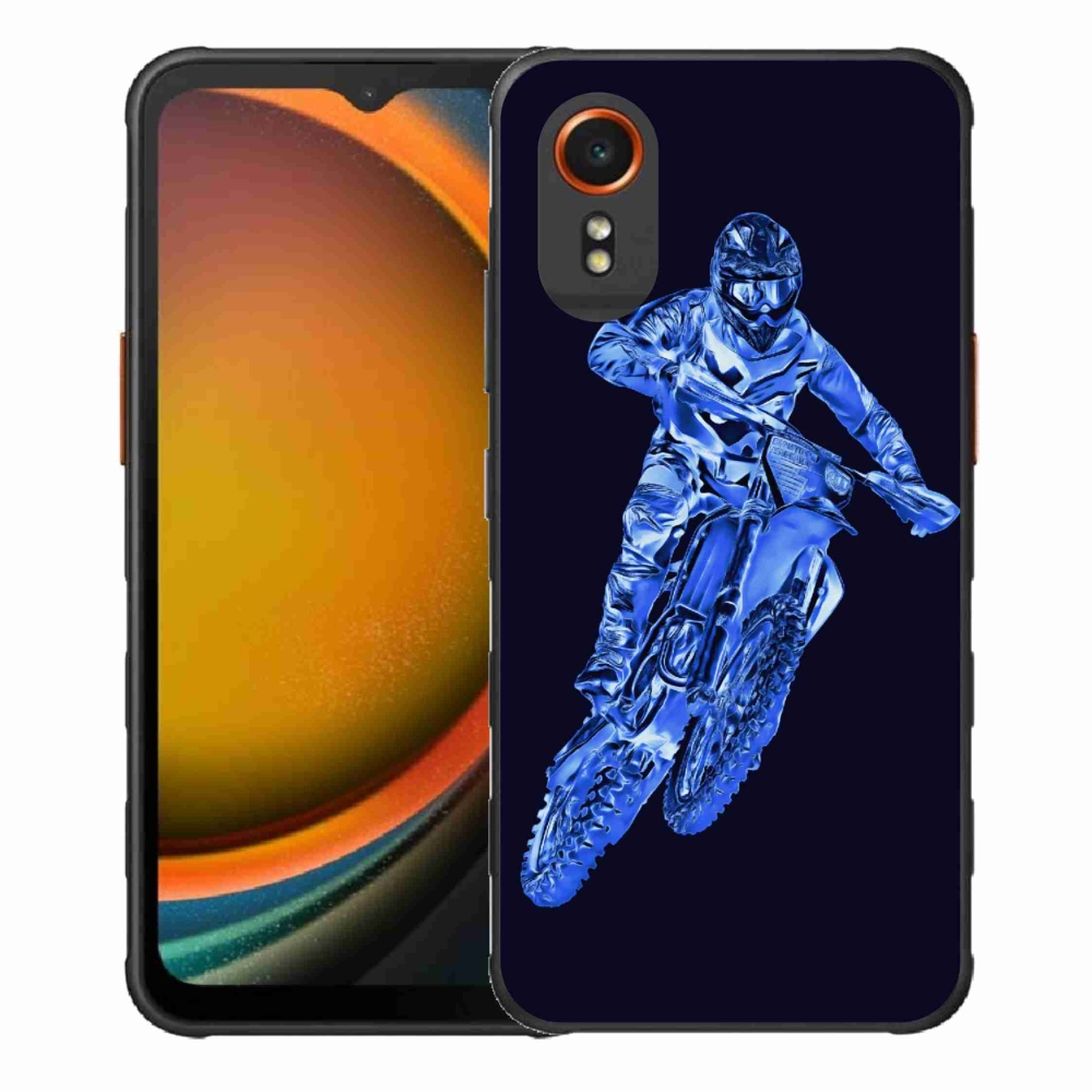 Zselés borítás mmCase Samsung Galaxy Xcover 7 - motocross 1