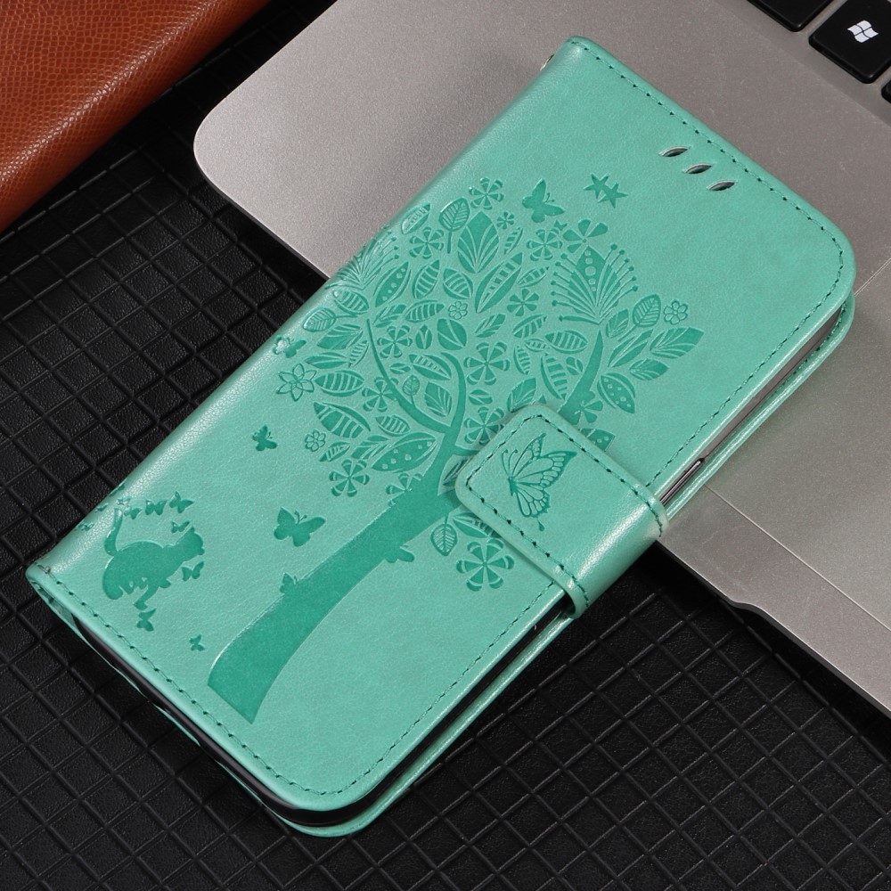 Fák könyve tok Xiaomi Redmi A5 (171.7x77.8x8.3mm) - teáskék színben