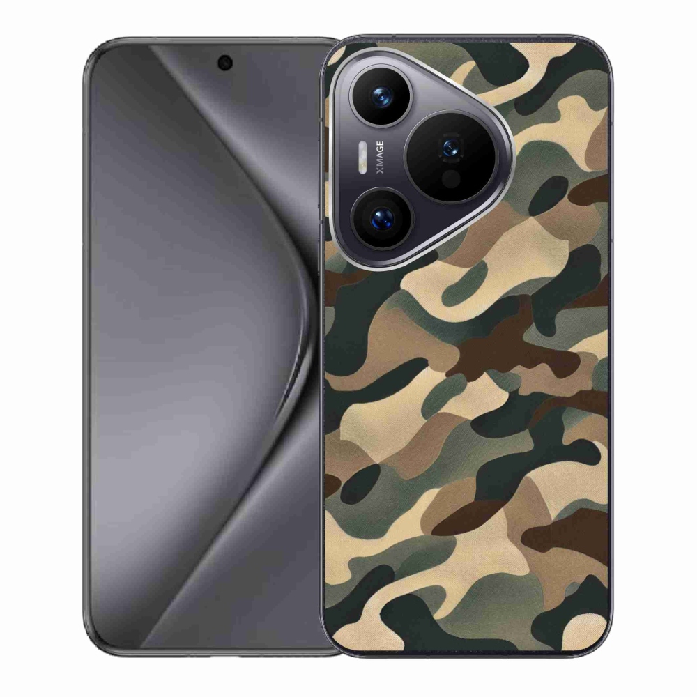 Gél borítás mmCase a Huawei Pura 70 készülékhez - terepszínű minta 11