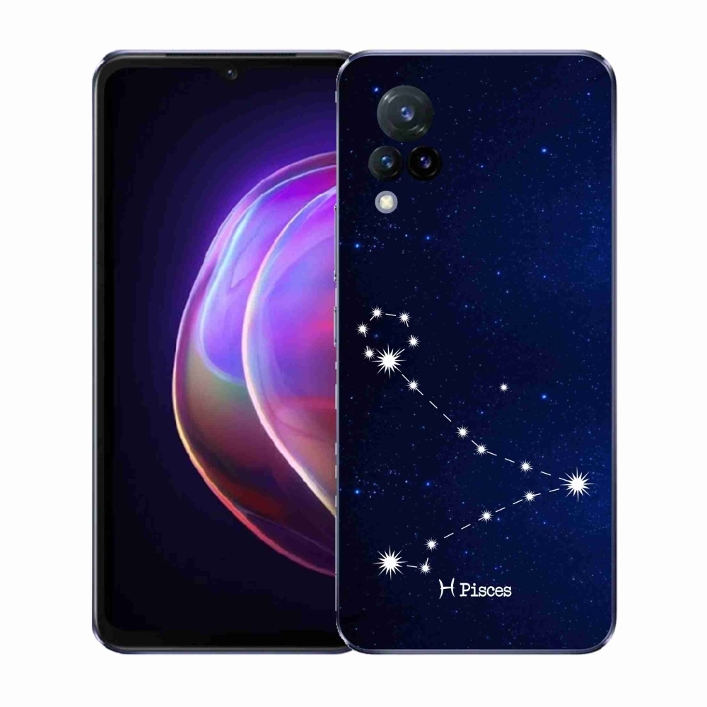 Gél borító mmCase a Vivo V21 4G/5G készülékhez - csillagkép Halak