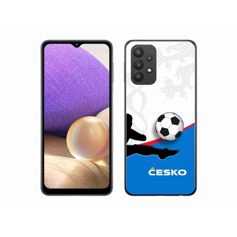 Gél borítás mmCase Samsung Galaxy A32 5G - futball Csehország 3
