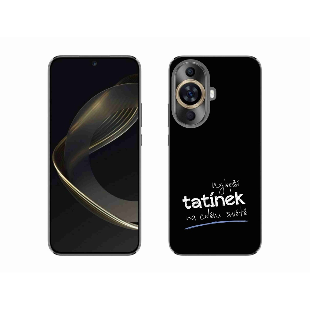 Gél borító mmCase a Huawei Nova 11 - legjobb apuci 4 fekete háttérrel