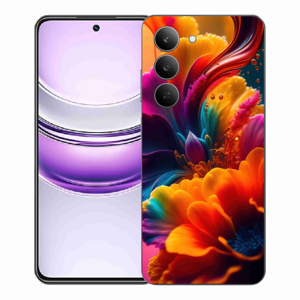 Gél borítás mmCase a Realme 14x 5G készülékhez - absztrakt motívum 2