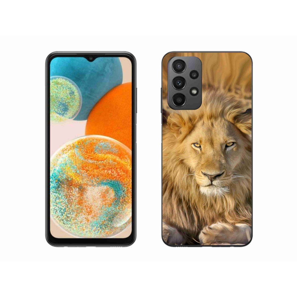 Gél védőburkolat mmCase Samsung Galaxy A23 4G/5G - Lion 2