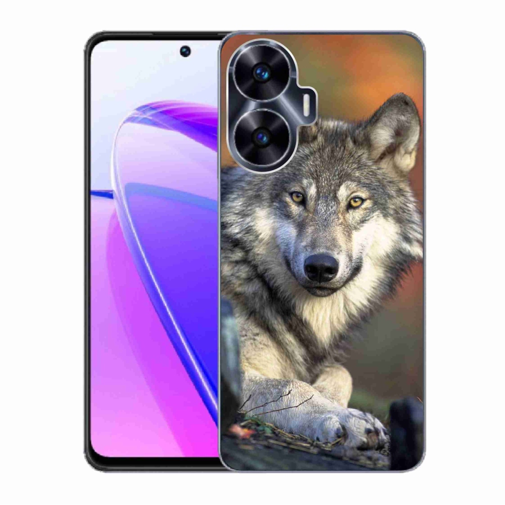 Gél tok mmCase a Realme C55 készülékhez - farkas