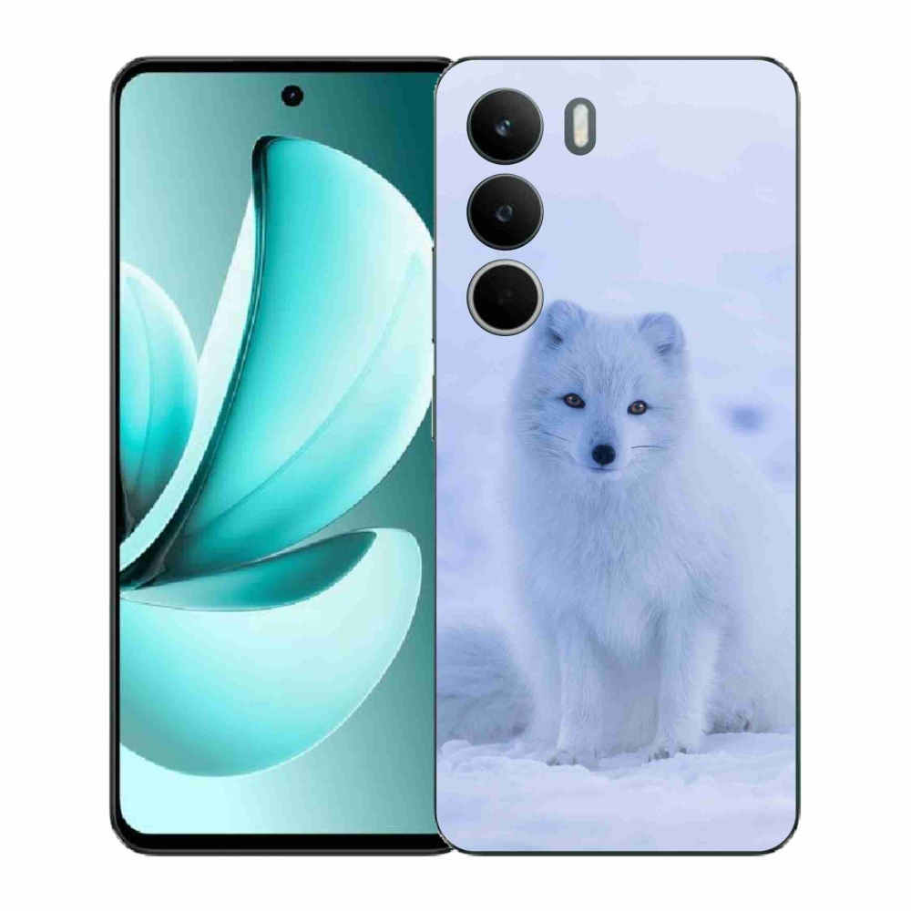 Zselés borítás mmCase a Realme C71 készülékhez - polár róka