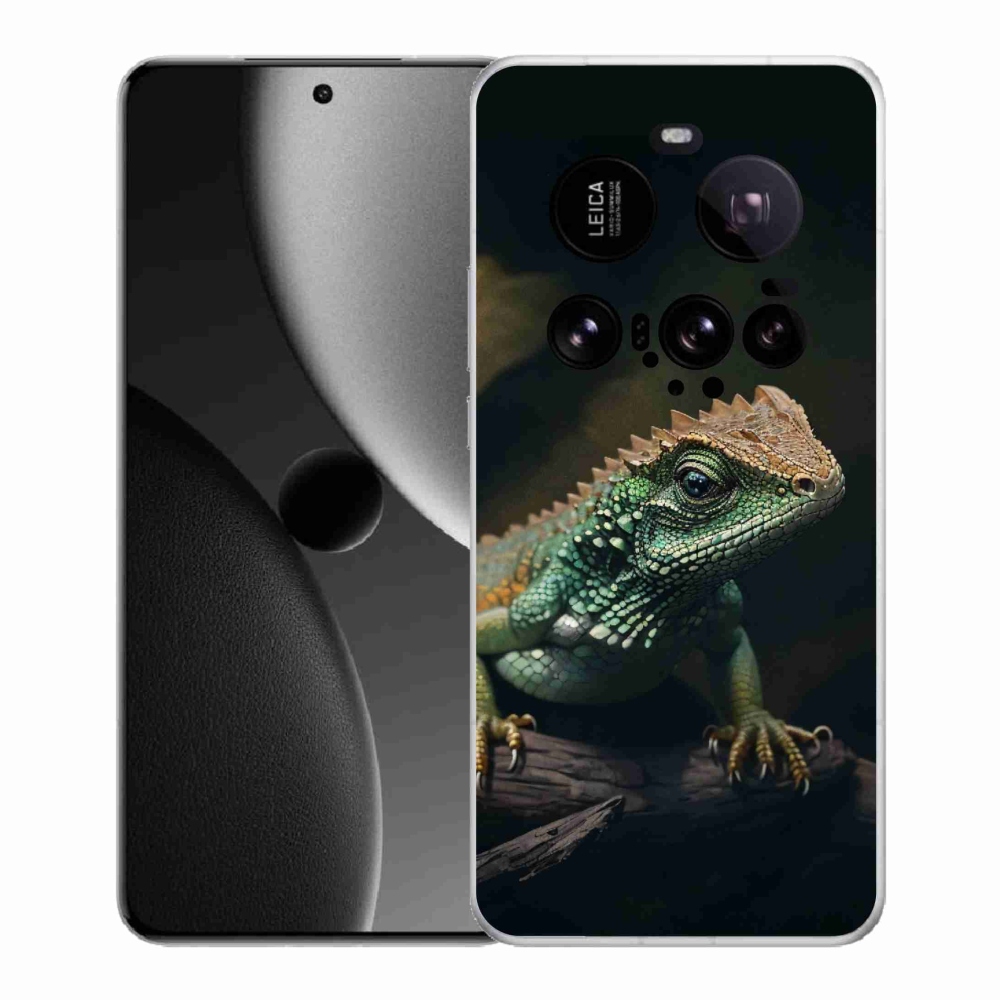 Gél borítás mmCase a Xiaomi 15 Ultra számára - gyík