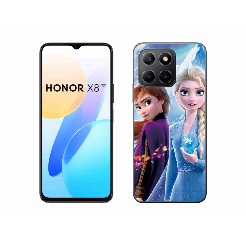 Gél borítás mmCase a Honor X8 5G/Honor 70 Lite 5G számára - Ice Kingdom 3