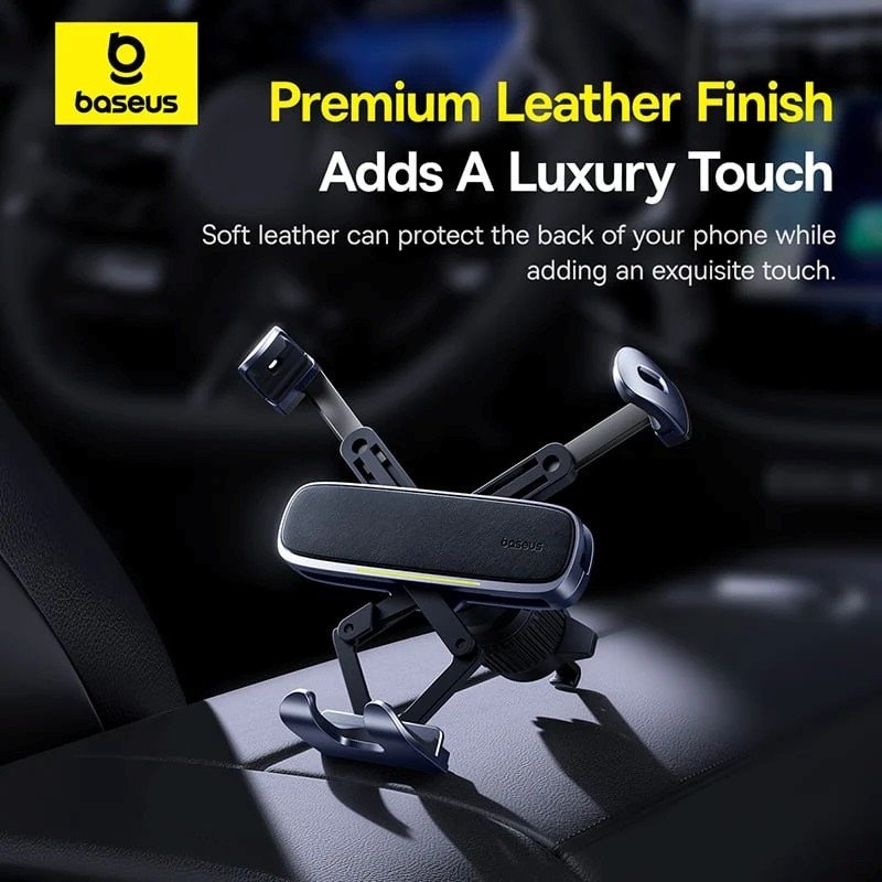 Baseus UltraControl Gravitációs autós tartó összecsukható telefonhoz Space Grey szürke