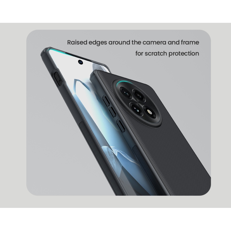 Nillkin Super Frosted PRO mágneses hátlap OnePlus 13-hoz Fekete