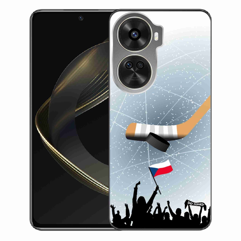 Gél borítás mmCase a Huawei Nova 12 SE-n - jégkorong rajongók