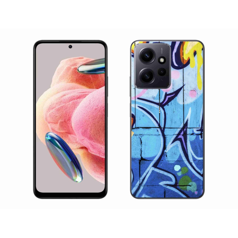 Gél borítás mmCase a Xiaomi Redmi Note 12 4G-hez - graffiti